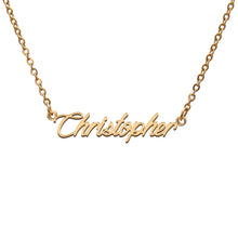 Load image into Gallery viewer, Christopher Name Necklace