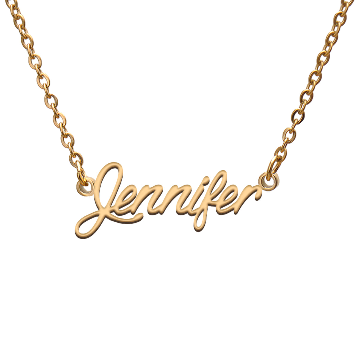 Jennifer name necklace hotsell