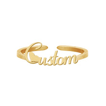Load image into Gallery viewer, AOLOSHOW Custom Finger&#39;s Ring with Heart Design
