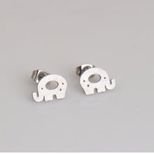 Load image into Gallery viewer, HUAN XUN Stainless Steel Elephant Stud Earring
