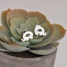 Load image into Gallery viewer, HUAN XUN Stainless Steel Elephant Stud Earring
