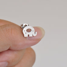 Load image into Gallery viewer, HUAN XUN Stainless Steel Elephant Stud Earring
