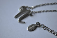 Load image into Gallery viewer, HUAN XUN Stainless Steel Initial Pendant Necklace with Initial Letter N
