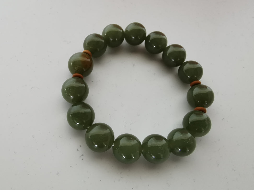 AOLOSHOW Jade Beads Bracelet