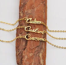 Load image into Gallery viewer, custom name bracelets
