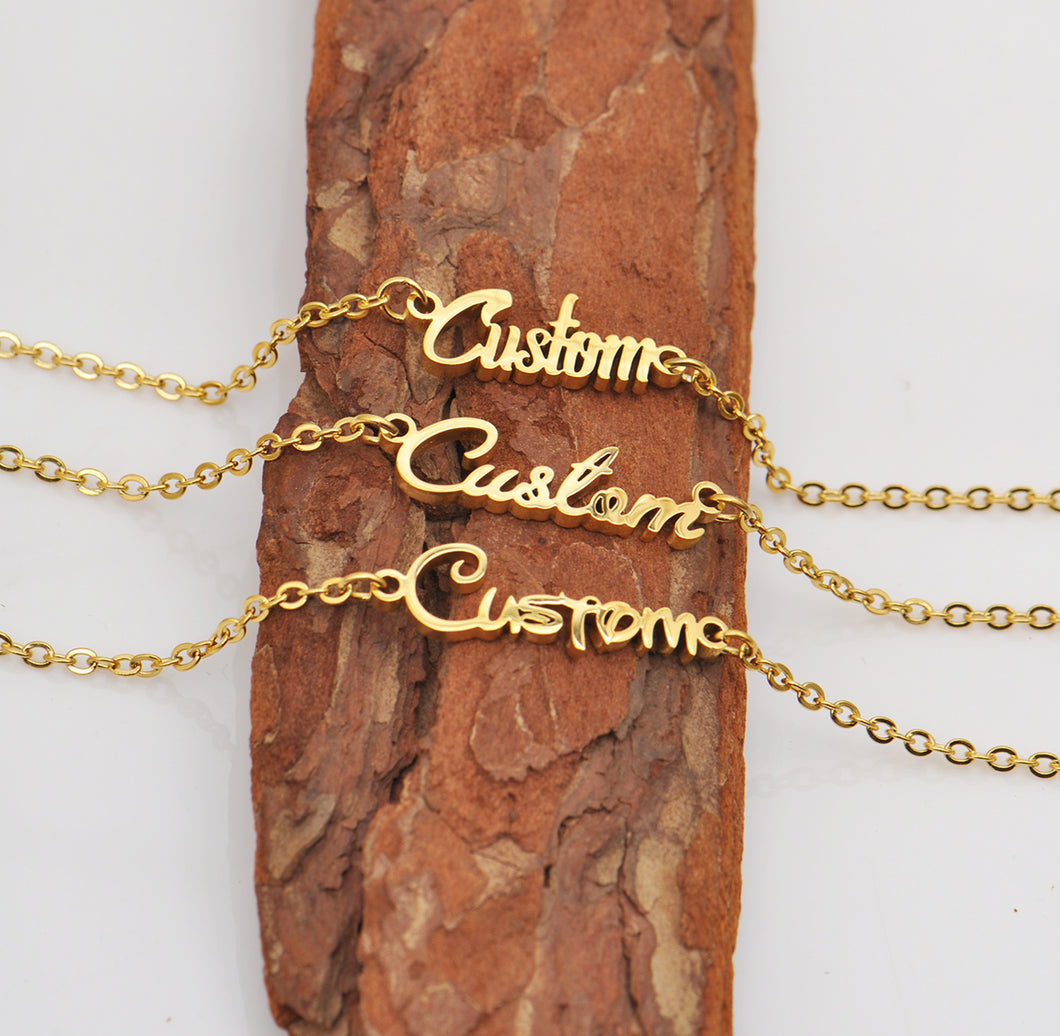 custom name bracelets