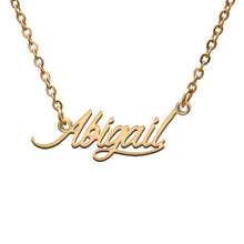 Load image into Gallery viewer, Abigail Name Necklace
