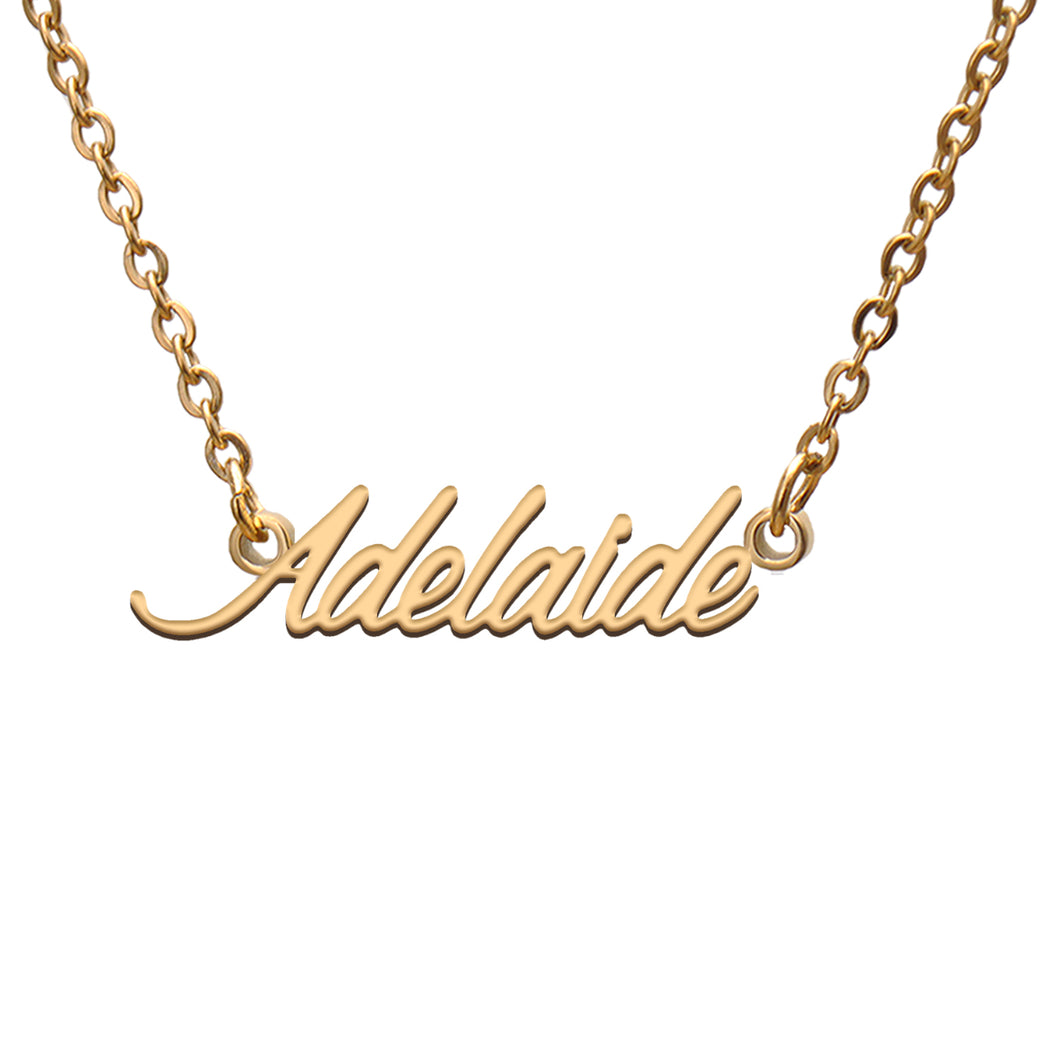Adelaide Name Necklace