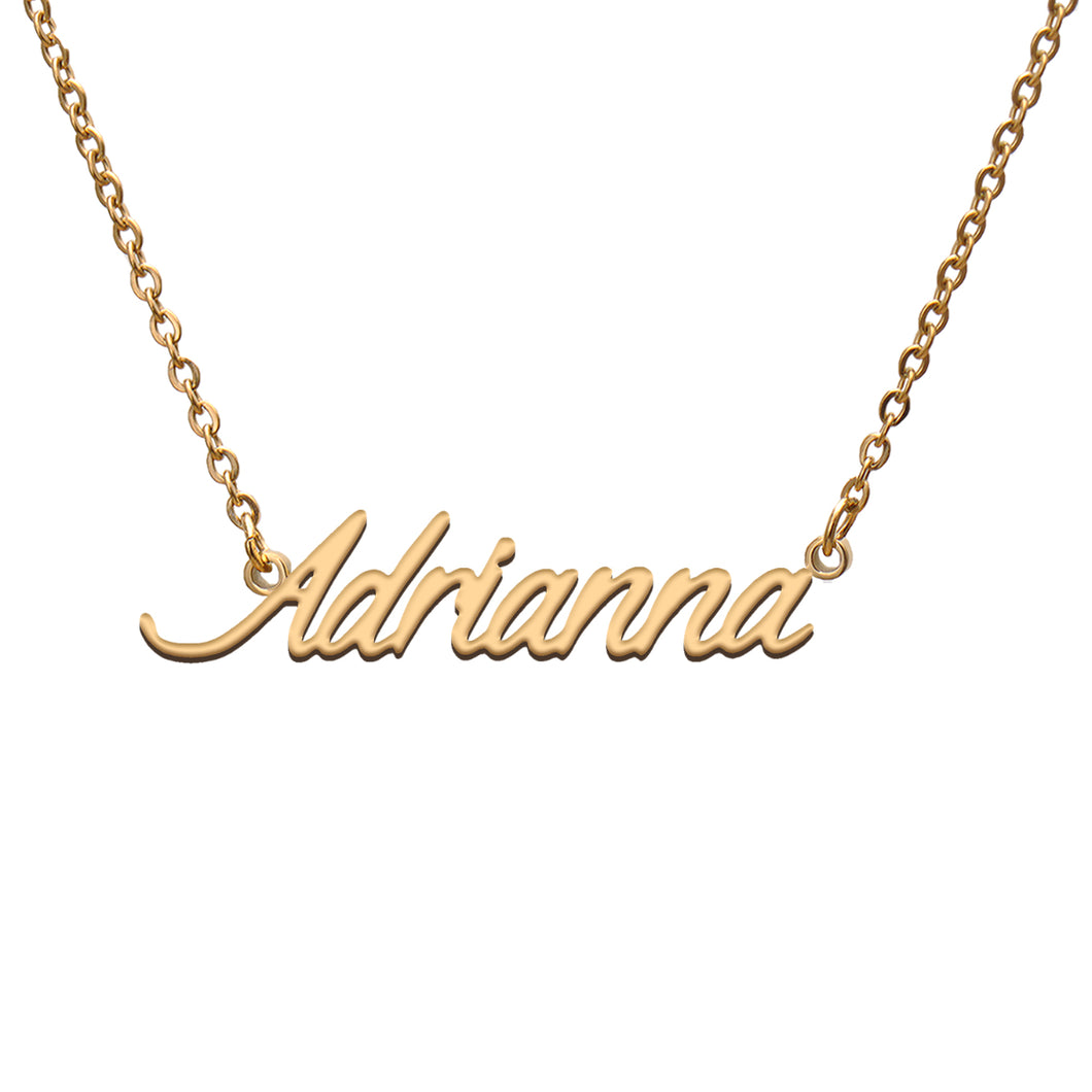Adrianna Name Necklace