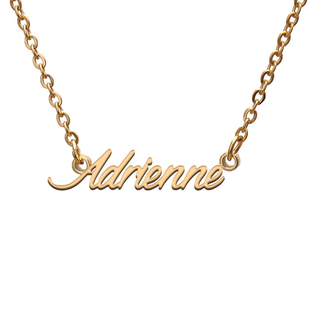 Adrienne Name Necklace