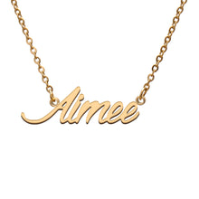 Load image into Gallery viewer, Aimee Name Necklace
