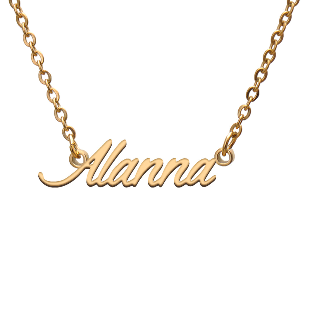 Alanna Name Necklace