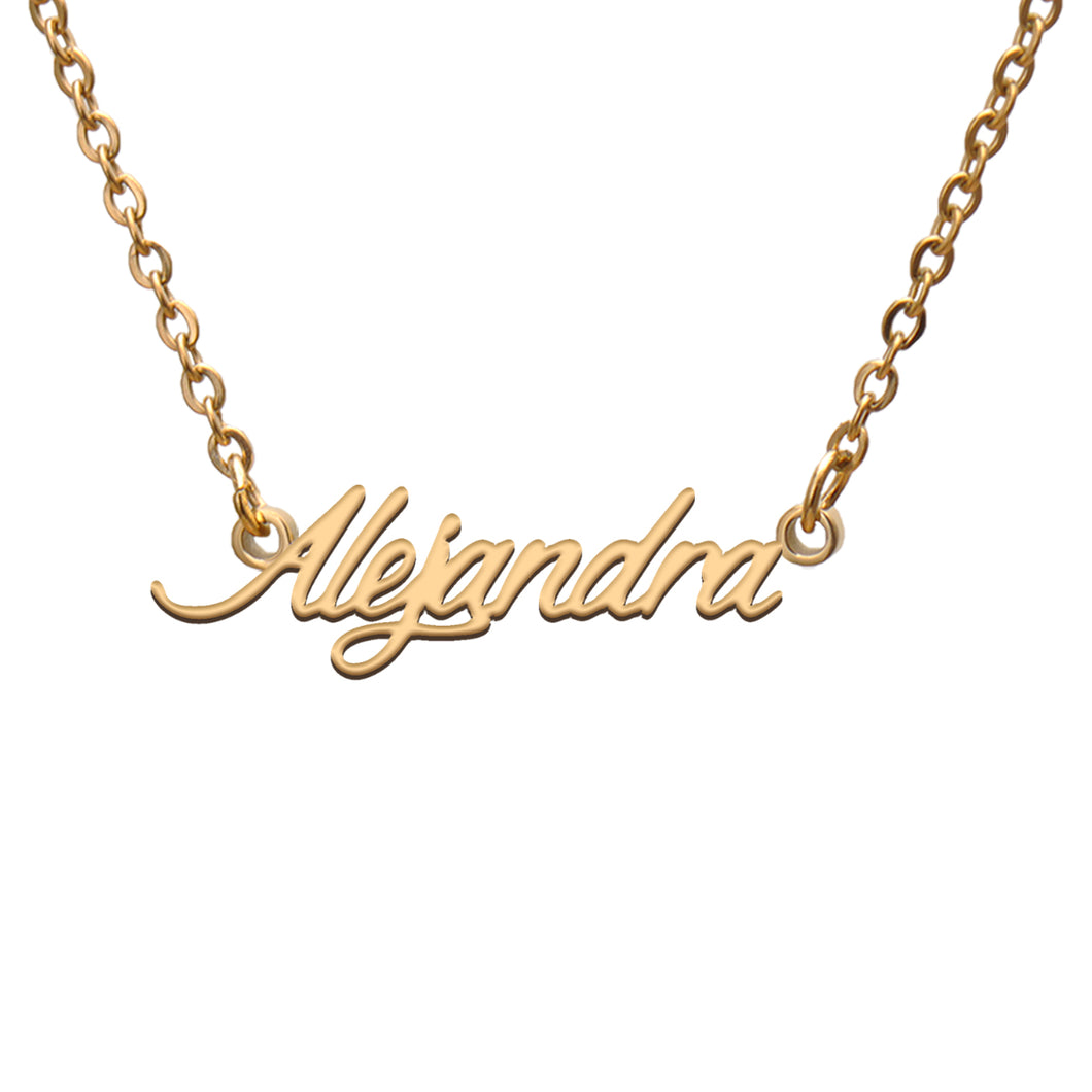Alejandra Name Necklace