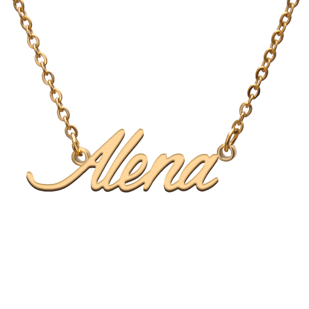 Alena Name Necklace