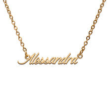 Load image into Gallery viewer, Alessandra Name Necklace
