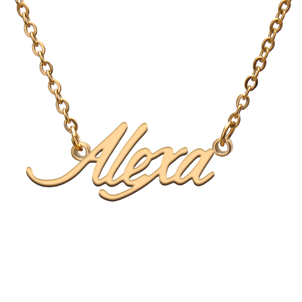 Alexa Name Necklace