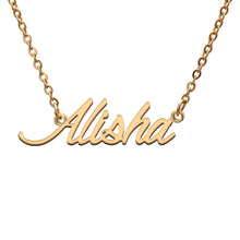 Load image into Gallery viewer, Alisha Name Necklace
