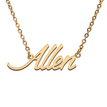 Load image into Gallery viewer, Allen Name Necklace
