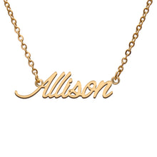 Load image into Gallery viewer, Allison Name Necklace
