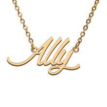 Load image into Gallery viewer, Ally Name Necklace
