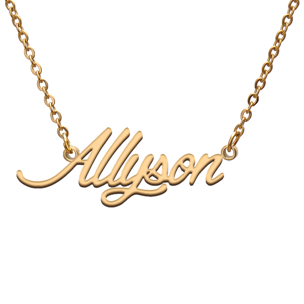 Allyson Name Necklace