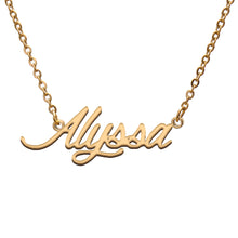 Load image into Gallery viewer, Alyssa Name Necklace
