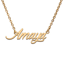 Load image into Gallery viewer, Amaya Name Necklace
