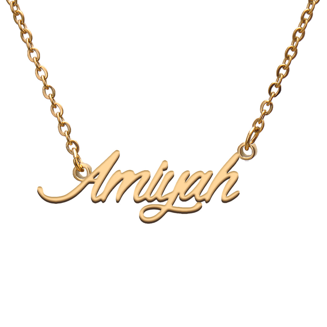Amiyah Name Necklace