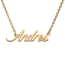 Load image into Gallery viewer, Andres Name Necklace
