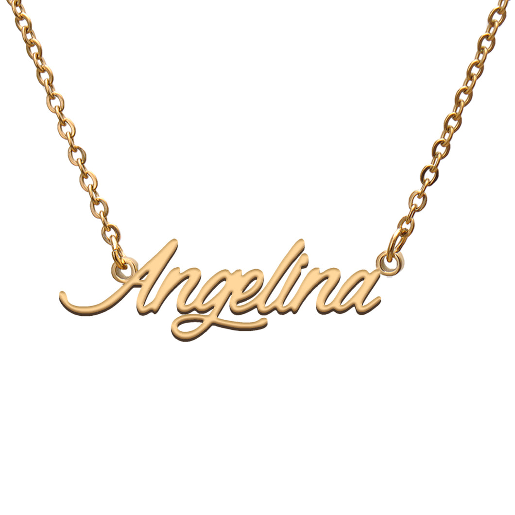 Angelina Name Necklace