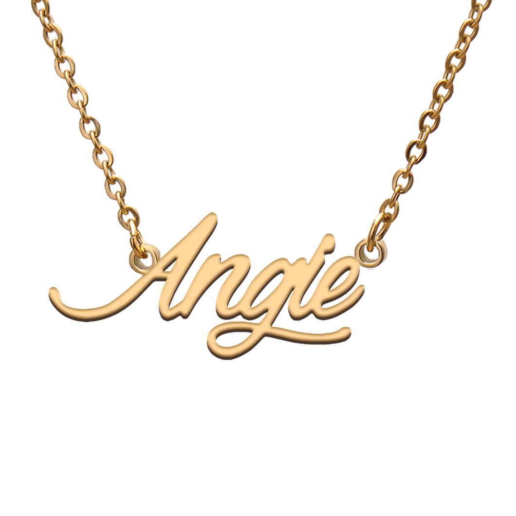 Angie Name Necklace