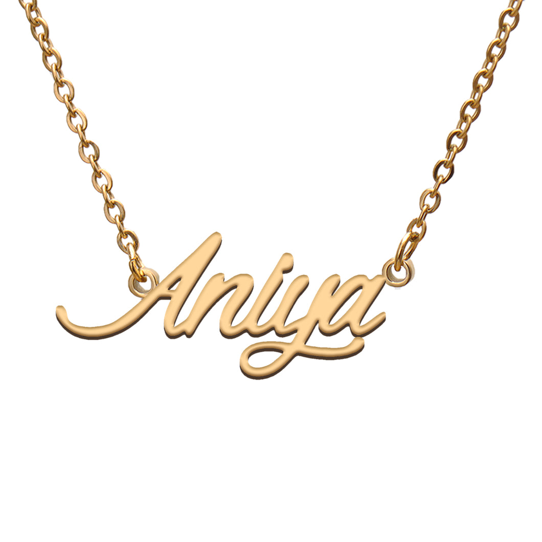 Aniya Name Necklace
