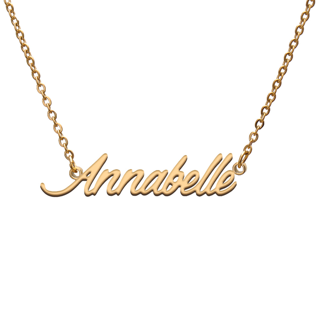 Annabelle Name Necklace