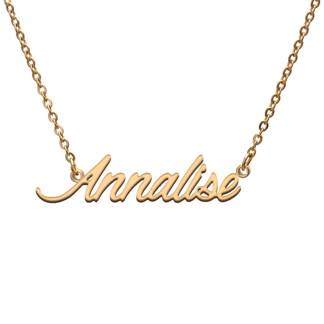Annalise Name Necklace