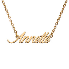Load image into Gallery viewer, Annette Name Necklace
