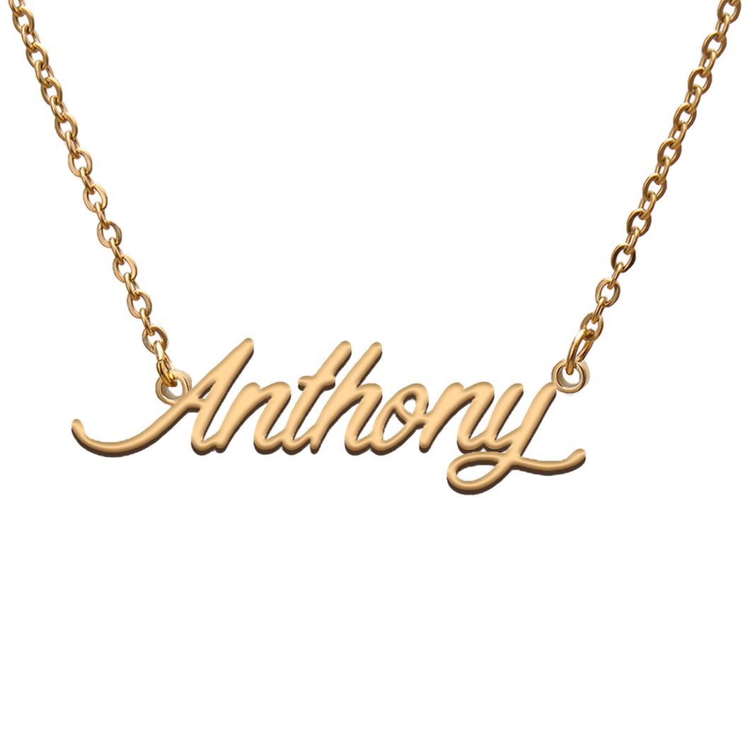 Anthony Name Necklace