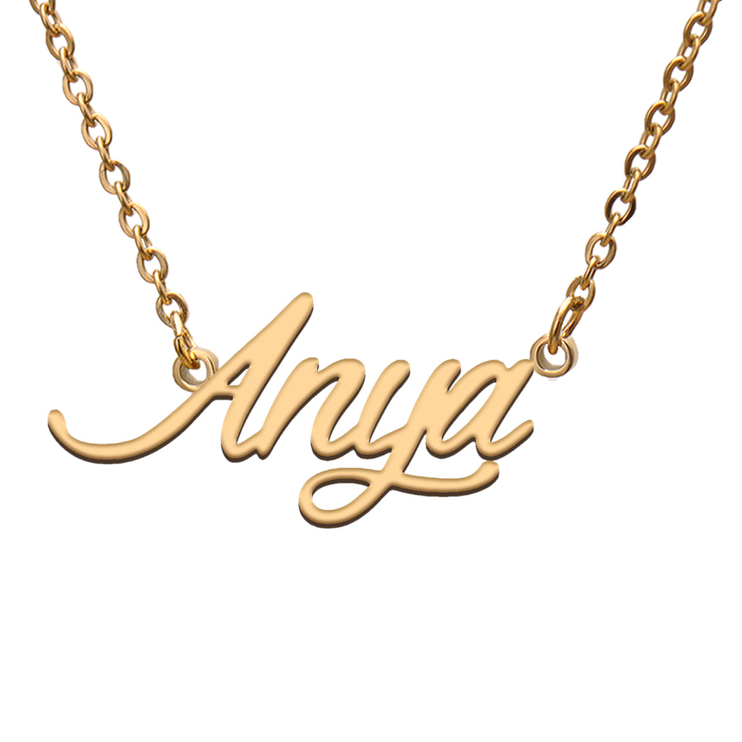 Anya Name Necklace
