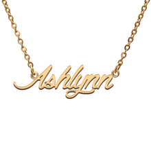 Load image into Gallery viewer, Ashlynn Name Necklace
