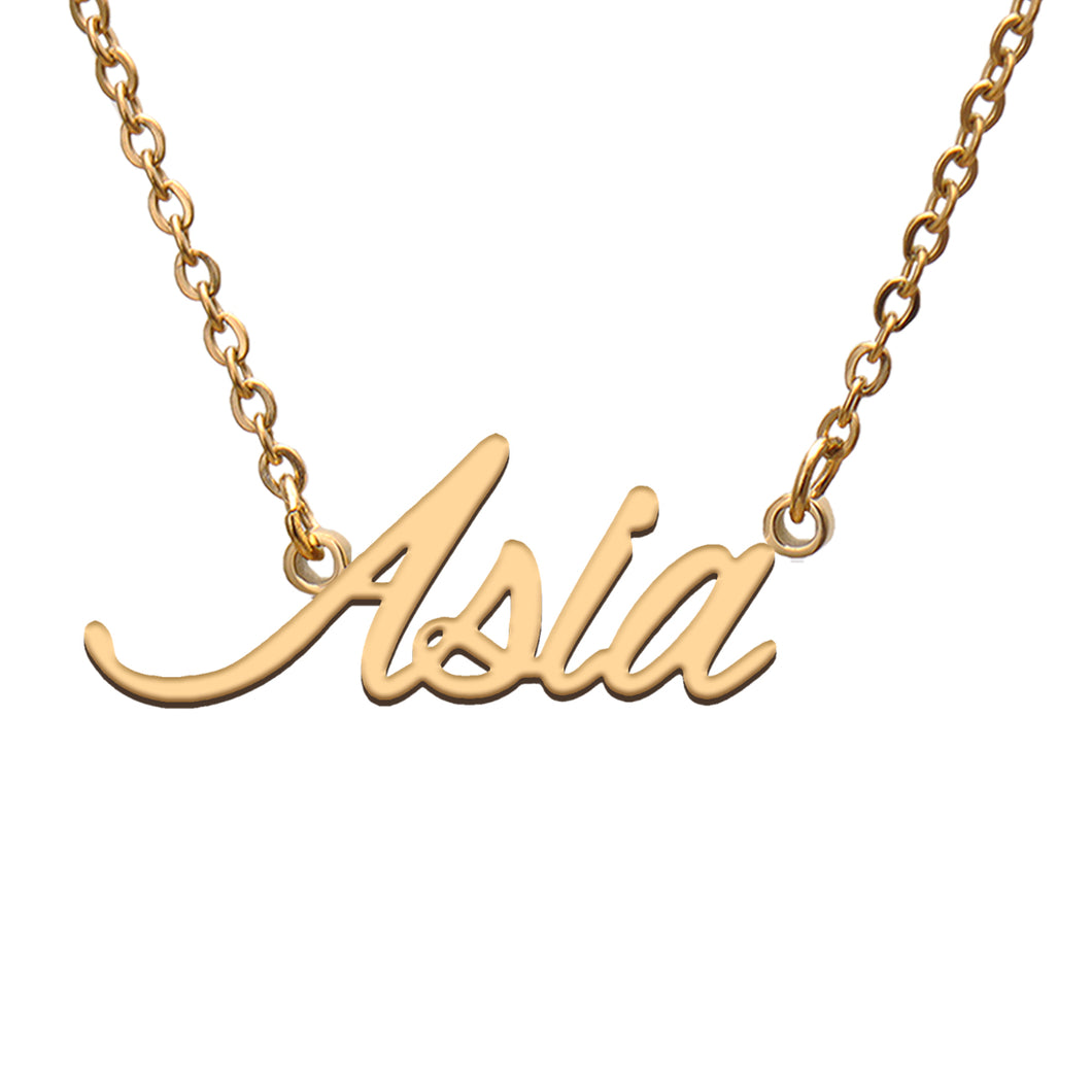 Asia Name Necklace