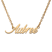 Load image into Gallery viewer, Aubree Name Necklace
