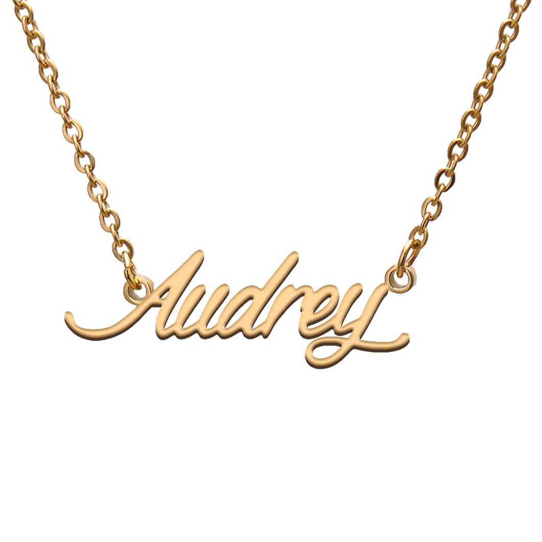 Audrey Name Necklace