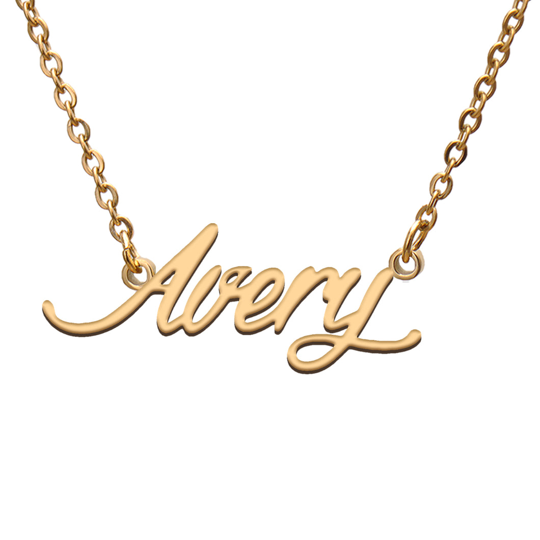 Avery Name Necklace