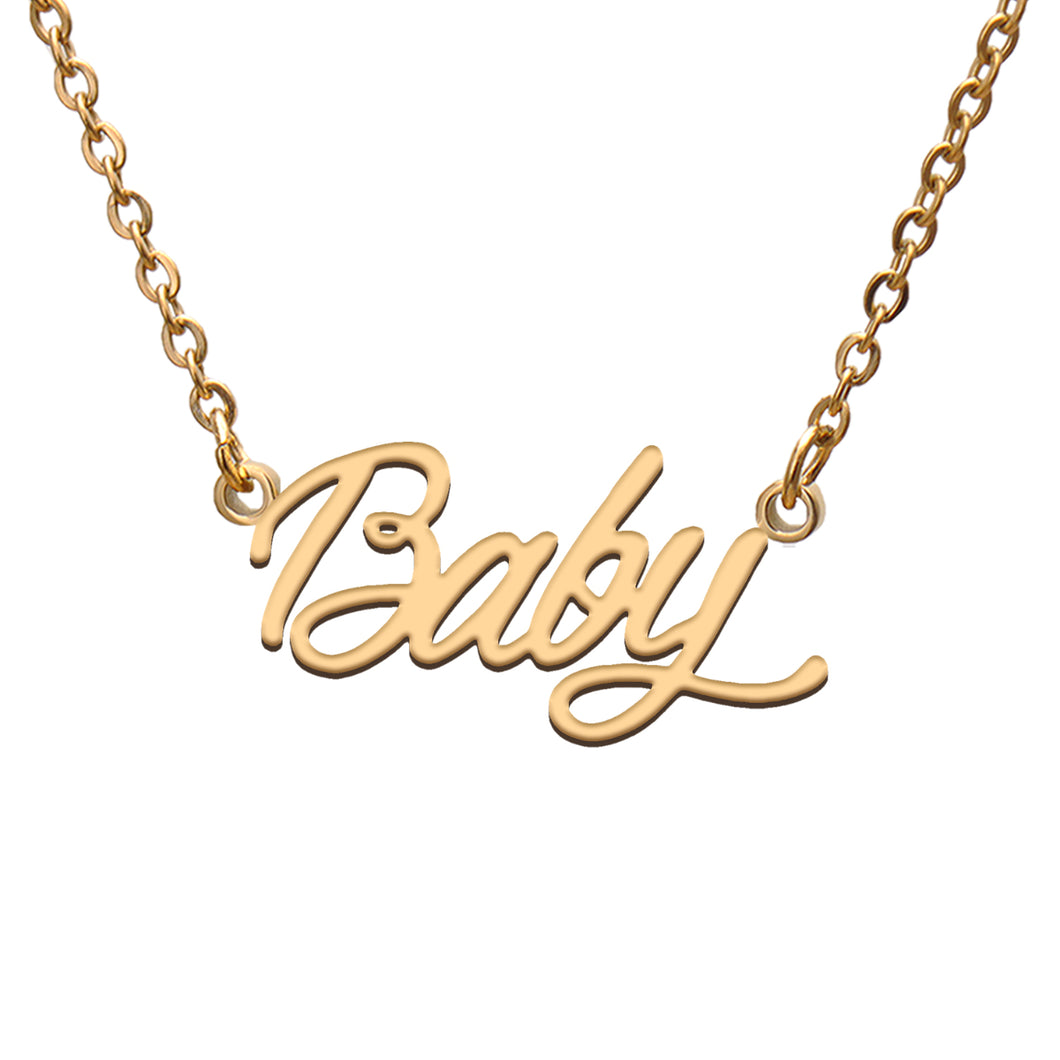 Baby Name Necklace