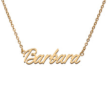 Load image into Gallery viewer, Barbara Name Necklace
