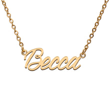 Load image into Gallery viewer, Becca Name Necklace
