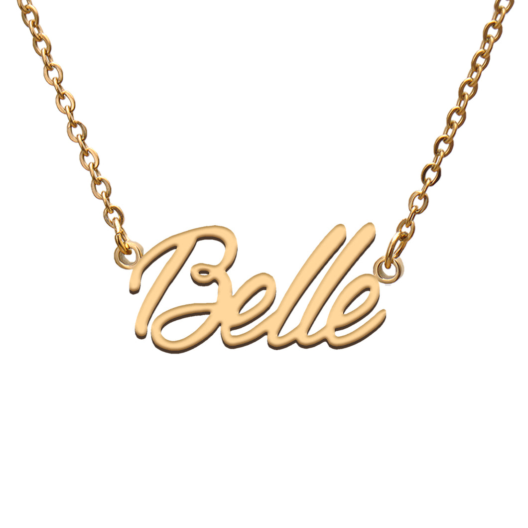 Belle Name Necklace