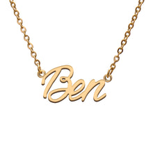 Load image into Gallery viewer, Ben Name Necklace
