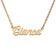 Load image into Gallery viewer, Bianca Name Necklace

