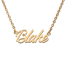 Load image into Gallery viewer, Blake Name Necklace
