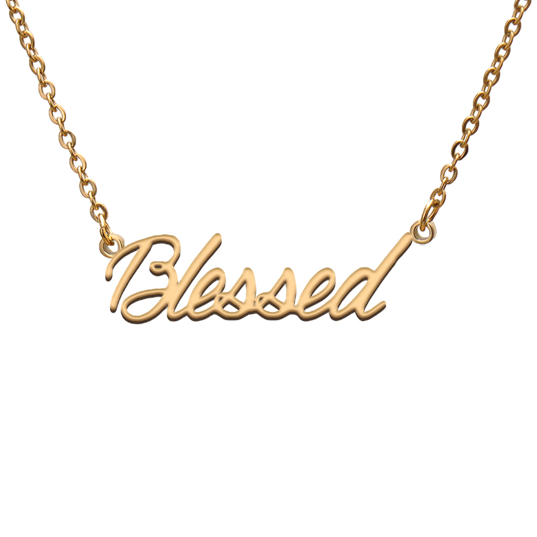 Blessed Name Necklace